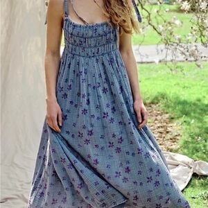 Free People Azure Maxi Dress